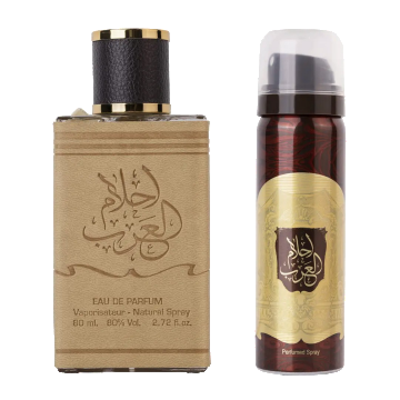 Set Ahlam Al Arab, Ard Al Zaafaran, Barbati, Apa de Parfum - 80ml + Deo - 50ml