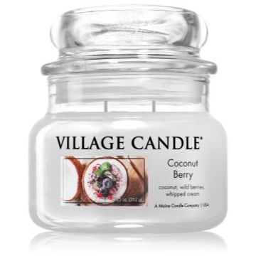 Village Candle Coconut Berry lumânare parfumată