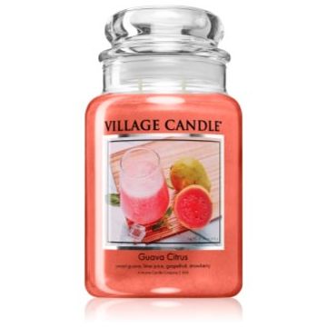 Village Candle Guava Citrus lumânare parfumată ieftin