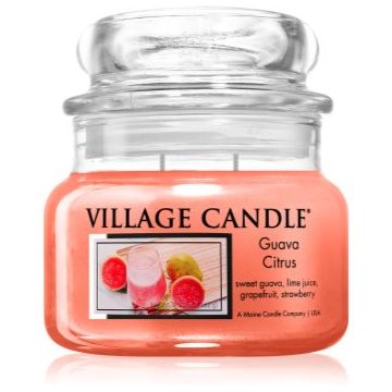 Village Candle Guava Citrus lumânare parfumată ieftin