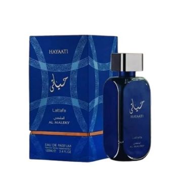 Apa de parfum Hayaati Maleky, Lattafa, Barbati - 100 ml