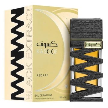 Apa de parfum Kasoof Black Extract, ASDAAF, Unisex - 100ml