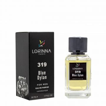 Apa de parfum Lorinna Blue Dylan, no.319, Lorinna Paris, Barbati - 50 ml la reducere