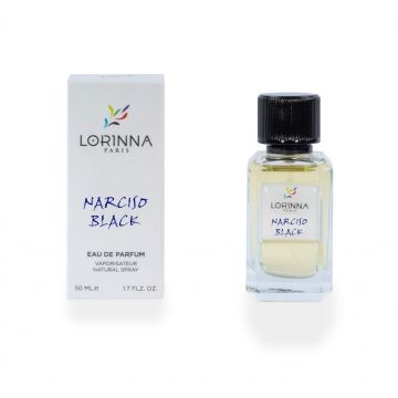 Apa de parfum Lorinna Narciso Black, Lorinna Paris, Unisex - 50 ml la reducere