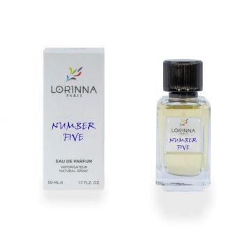 Apa de parfum Lorinna Number Five, Lorinna Paris, Unisex - 50 ml la reducere