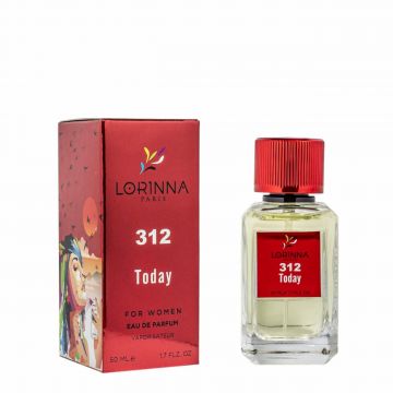 Apa de parfum Lorinna Today, no.312, Lorinna Paris, Unisex - 50 ml la reducere