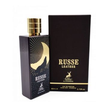 Apa de parfum Russe Leather, Maison Alhambra, Unisex - 80 ml