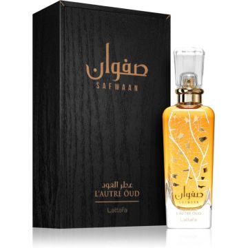 Apa de parfum Safwaan L autre Oud, Lattafa, Unisex - 100 ml