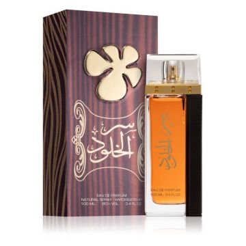 Apa de parfum Ser Al Khulood Red Gold, Lattafa, Femei - 100 ml