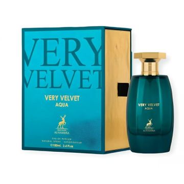 Apa de parfum Very Velvet Aqua, Maison Alhambra, Femei - 100 ml