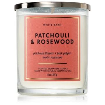 Bath & Body Works Patchouli & Rosewood lumânare parfumată