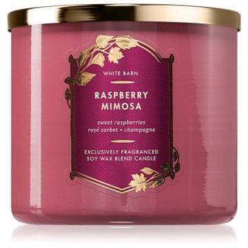 Bath & Body Works Raspberry Mimosa lumânare parfumată