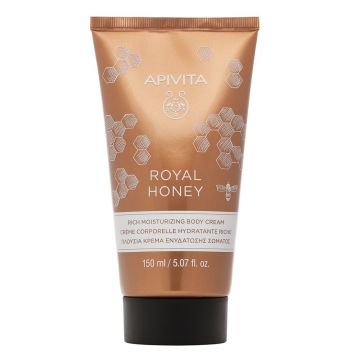 Crema corp cu uleiuri esentiale Royal Honey Apivita, 150 ml