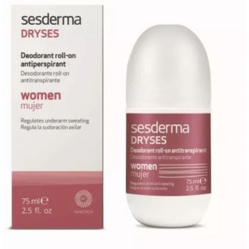 Deodorant roll-on pentru femei Sesderma Dryses, 75 ml