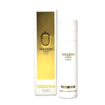 Deodorant spray Paco Rabanne Million Gold, Femei