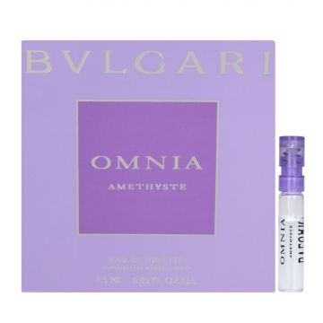 Esantion Bvlgari Omnia Amethyste, Femei, Apa de Toaleta, 1,5 ml