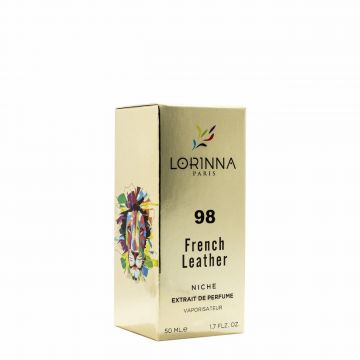 Extract de parfum Lorinna French Leather, no.98, Lorinna Paris, Unisex - 50 ml de firma original