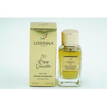 Extract de parfum Lorinna Roses Vanille, Lorinna Paris, Unisex - 50 ml de firma original