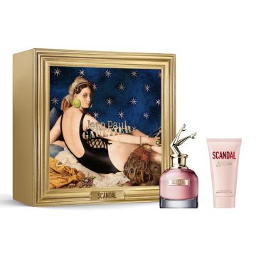 Set Cadou Jean Paul Gaultier Scandal, Apa de Parfum 50 ml + Lotiune de Corp 75 ml (Gramaj: 50 ml Apa de Parfum + 75 ml Lotiune de Corp )