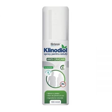 Spray Anti-Tantari cu Eucalipt pentru Adulti - Klintensiv Klinodiol Spray, 100 ml