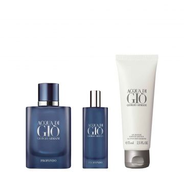 Acqua di gio profondo set 130 ml