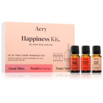 Aery Aromatherapy Happiness Kit ulei aromatic set cadou