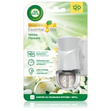 Air Wick White Flowers Electric rezervă pentru difuzorul electric