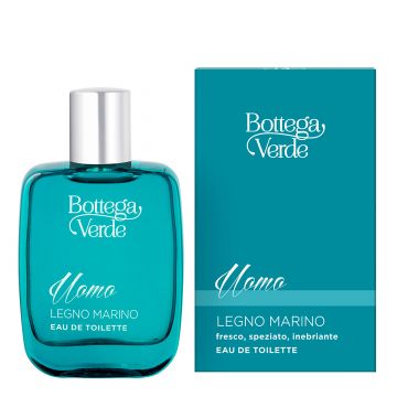 Apa de toaleta cu aroma lemnoasa - Legno Marino