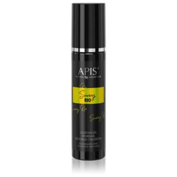 Apis Natural Cosmetics SUNNY RIO bruma de corp hidratanta pentru corp si par ieftin