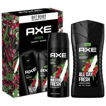 Axe Africa set cadou (pentru corp) pentru bărbați