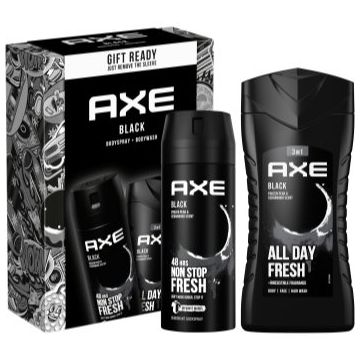 Axe Black Frozen Pear & Cedarwood set cadou (pentru corp) pentru bărbați