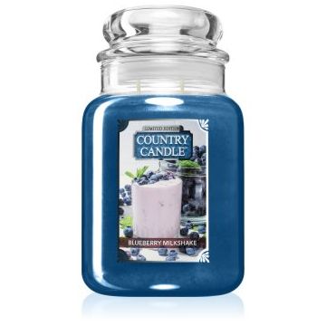 Country Candle Blueberry Milkshake lumânare parfumată