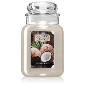 Country Candle Coconut Water lumânare parfumată