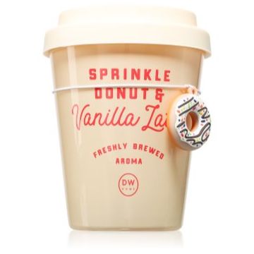 DW Home Cup Of Joe Vanilla Latte & Spinkle Donut lumânare parfumată