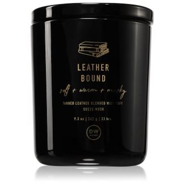 DW Home Prime Leather Bound lumânare parfumată