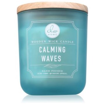 DW Home Signature Calming Waves lumânare parfumată cu fitil din lemn