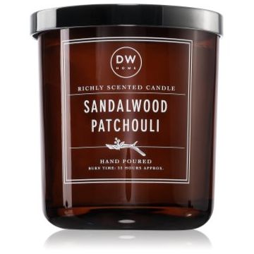 DW Home Signature Sandalwood Patchouli lumânare parfumată