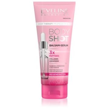 Eveline Cosmetics Body Shot 3x Peptides balsam regenerator pentru piele foarte uscata