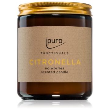 ipuro Functionals Citronella lumânare parfumată