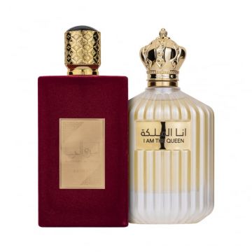 Pachet 2 parfumuri I Am The Queen 100 ml si Ameerat Al Arab 100 ml