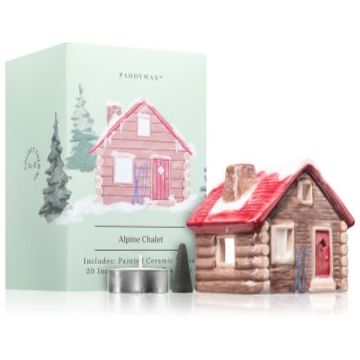 Paddywax Ceramic Houses Alpine Chalet set cadou