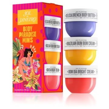 Sol de Janeiro Body Paradise Minis set cadou (nutritie si hidratare)