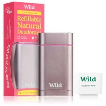 Wild Cherry Blossom Pink Case deodorant stick cu sac