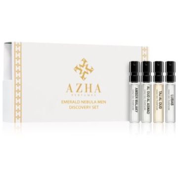 AZHA Perfumes Emerald Nebula Men Discovery Set set pentru bărbați