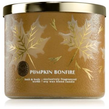 Bath & Body Works Pumpkin Bonfire lumânare parfumată