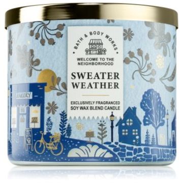 Bath & Body Works Sweater Weather lumânare parfumată