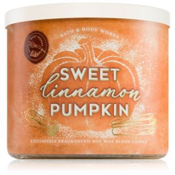 Bath & Body Works Sweet Cinnamon Pumpkin lumânare parfumată