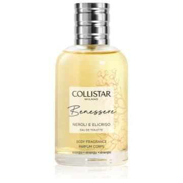 Collistar Benessere Neroli and Helichrysum Eau de Toilette pentru femei