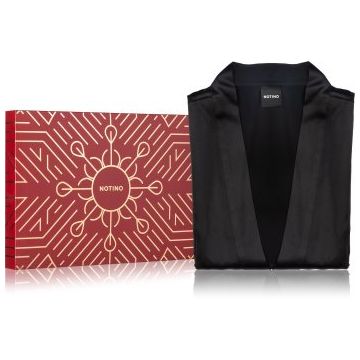 Notino Gift Set Satin Bathrobe nuci