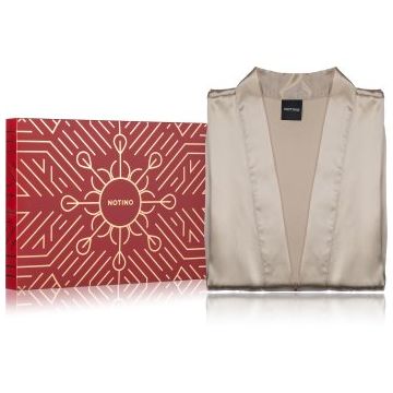 Notino Gift Set Satin Bathrobe nuci